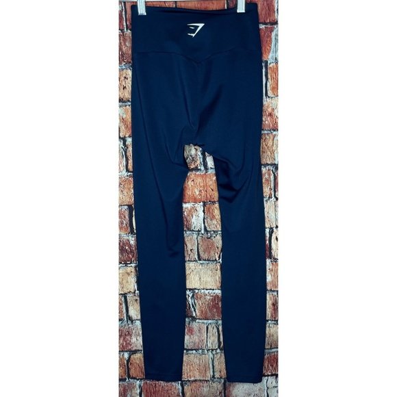 Gymshark Women’s Small Blue Stretch Leggings Yoga Workout Gym Athletic Sports - Picture 2 of 3